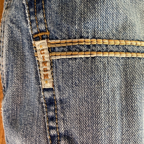 Cinch Carter Boot Cut Mens Cowboy Jeans 29x36 Make Offer - Picture 7 of 9